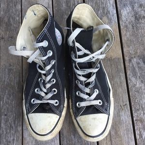 BLACK HIGH TOP CONVERSE